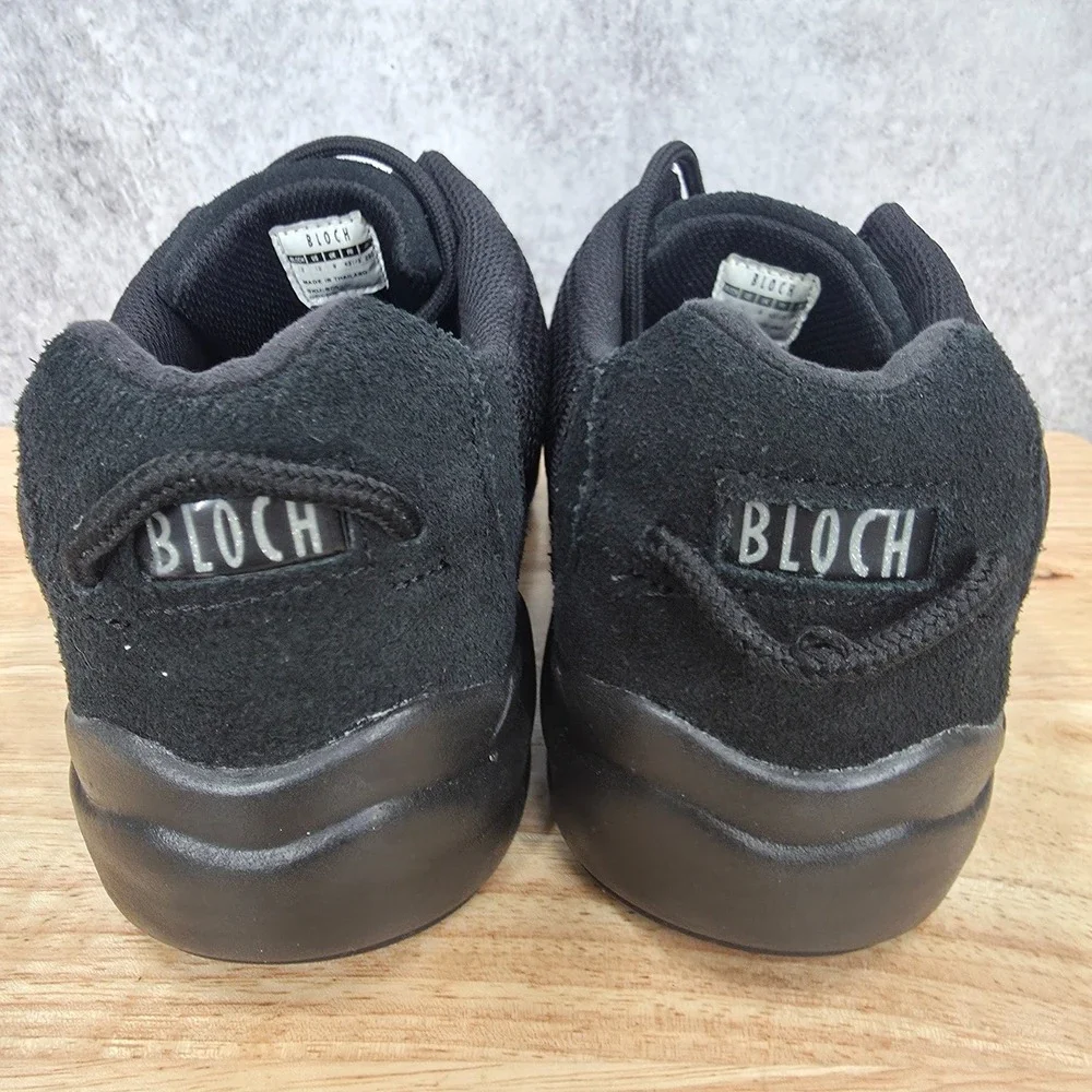 Bloch Boost Mesh Sneakers Womens 12 Black‎ Split Sole Dance Hip Hop Jazz Shoes